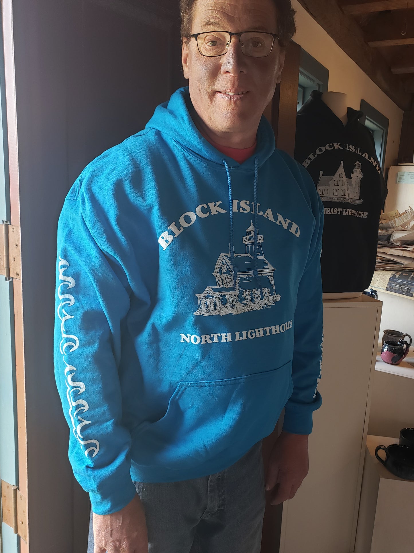Block Island landmark sweatshirt