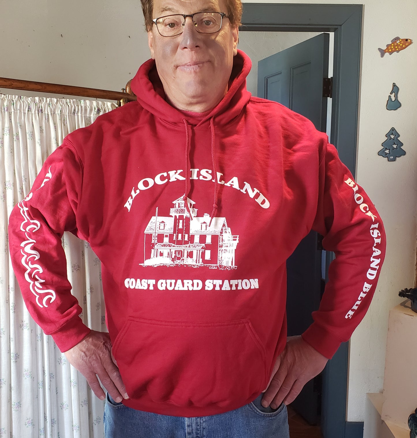 Block Island landmark sweatshirt